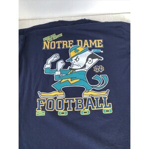 Vintage 2000 Notre Dame Fighting Irish Football Shirt Size XL Santee Rare